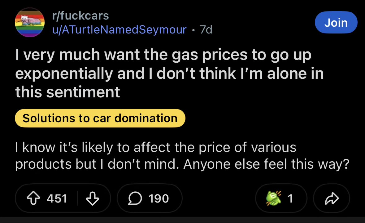 Insane Anti Car People tweet media