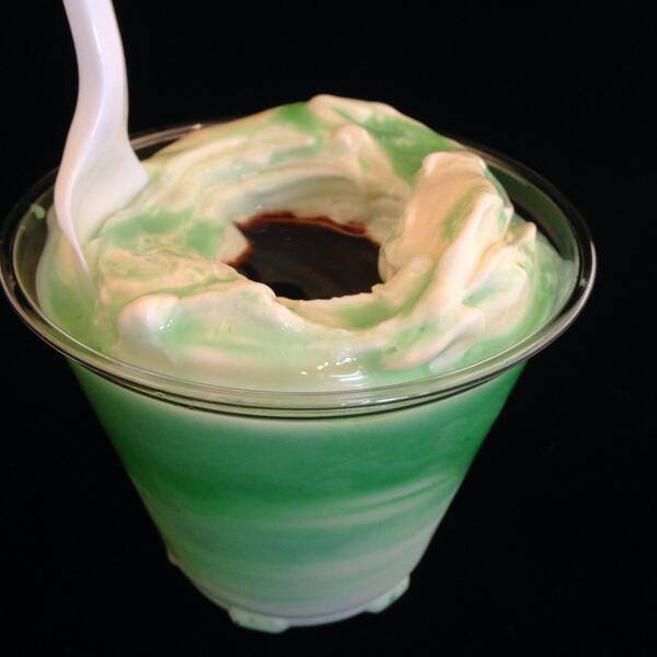 It's looking like its going to be a great weather day. Stop by Scooters. We are even making ITALIAN ICE TODAY: BLACK RASPBERRY.
Our custard Flavor of the Day is STRAWBERRY OREO.
It's also the last week we will be featuring the MINTY MOORE and CELTIC CONCRETE. Many options.