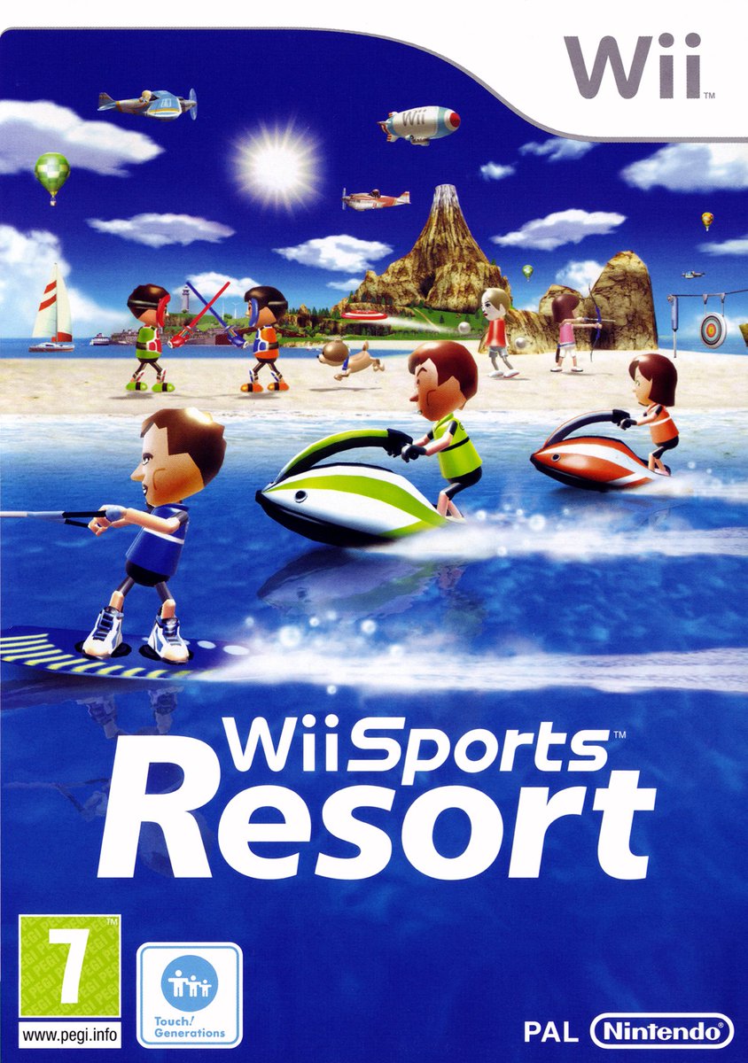 juresmccann's tweet photo. Old Cover Of Wii Sports Resort (2009) https://t.co/xl0ancPvq2