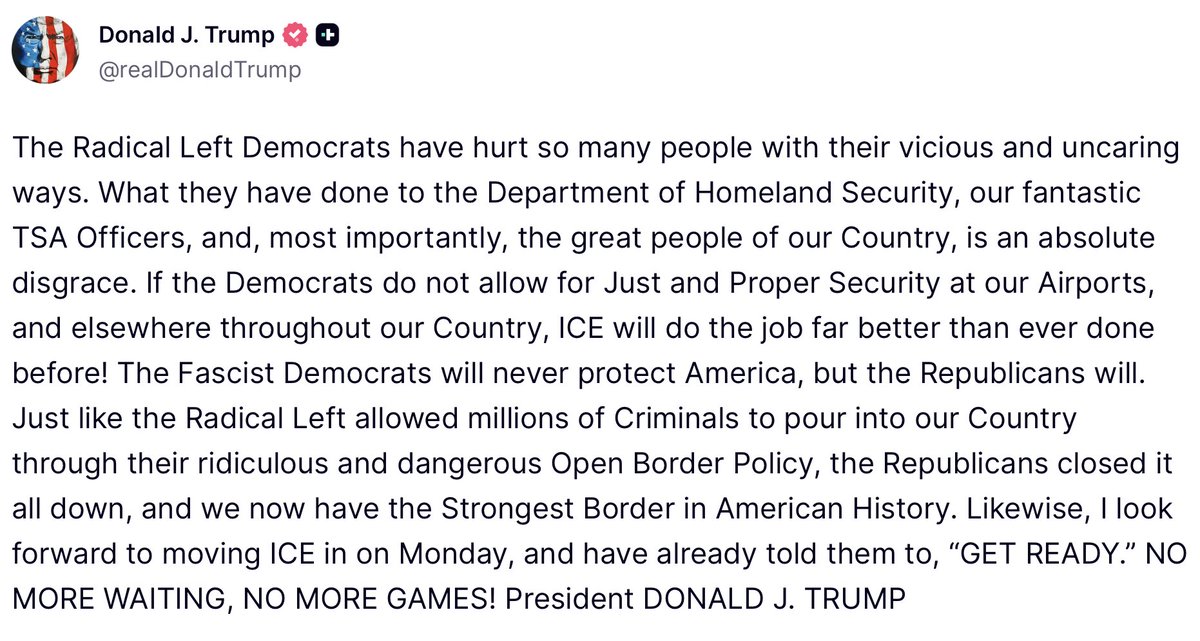 The White House tweet media