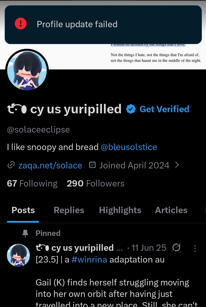 ੯‧̀͡⬮cy us yuripilled tweet media