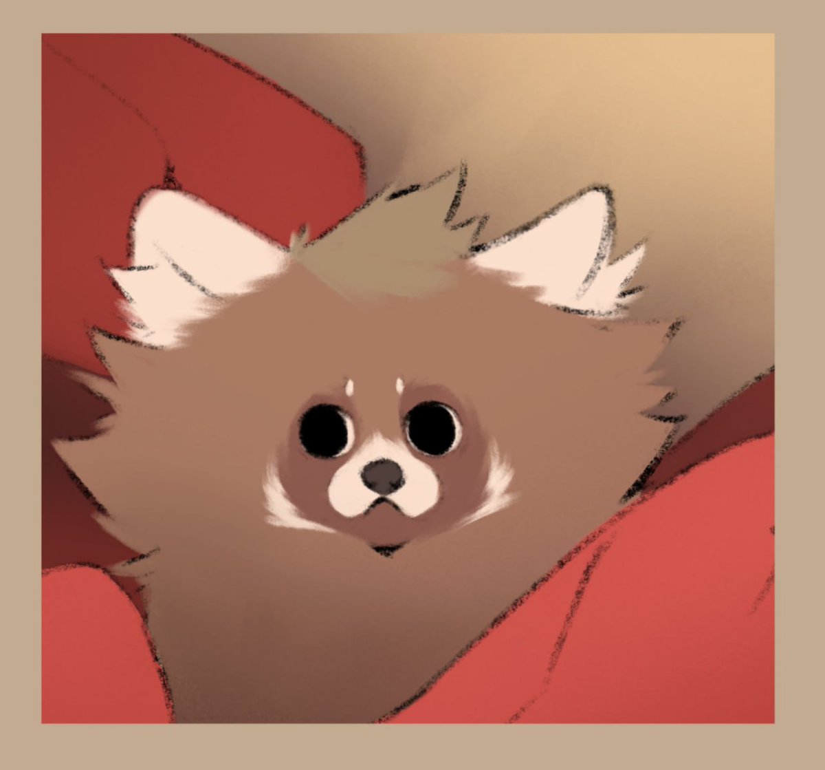 Recién se despertó de una siesta, denle tiempito para espabilarse.