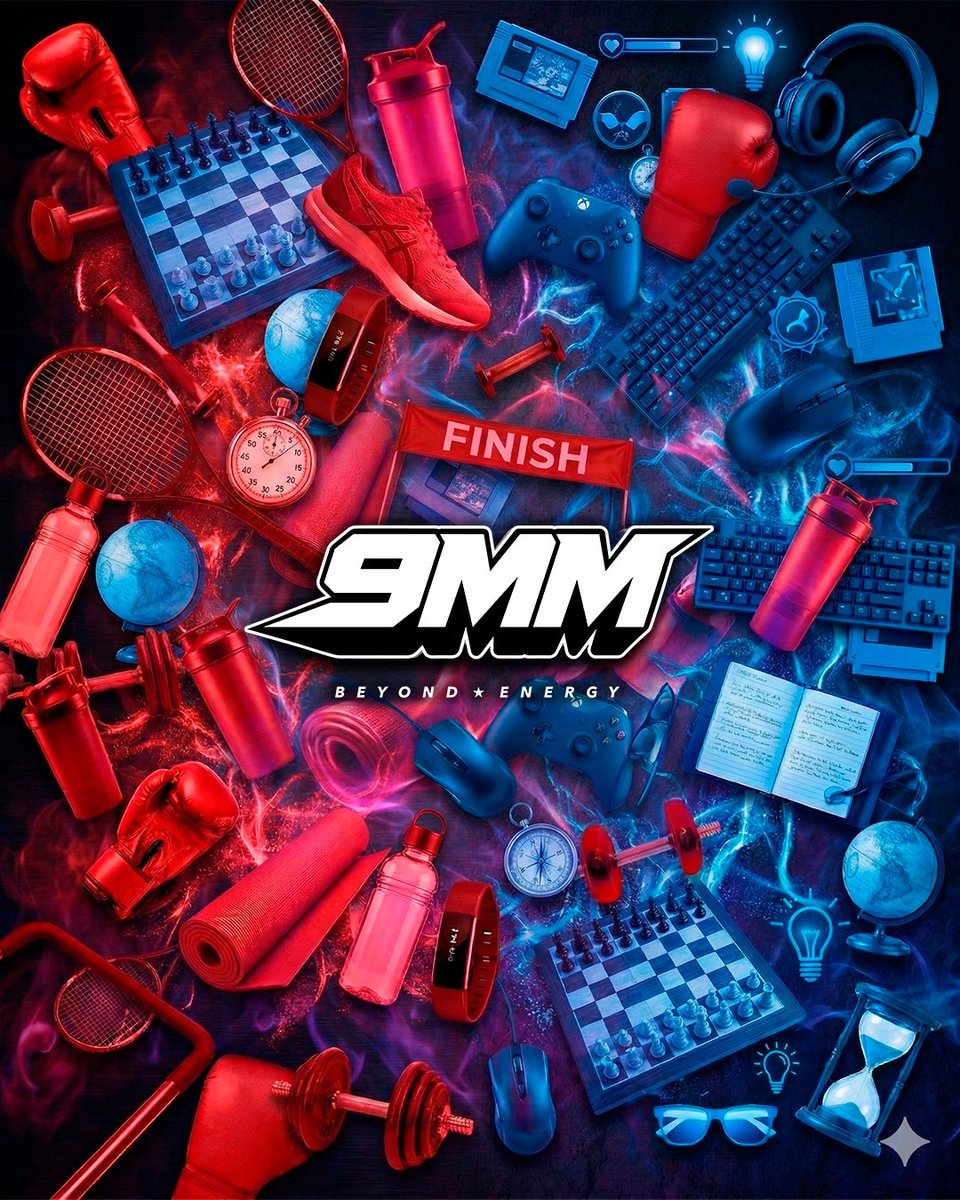 9mm_Officiel's tweet image. Le corps en action, l'esprit gagne.
Joue. Entraîne-toi. Reste concentré. Gagne !
#9mm #beyondenergy #activemind #activebody #gaming