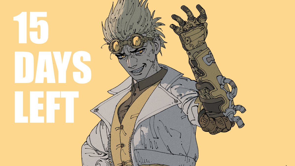 Only 15 days left to grab the first two issues of this legendary series!

Don't miss out - kickstarter.com/projects/20915…