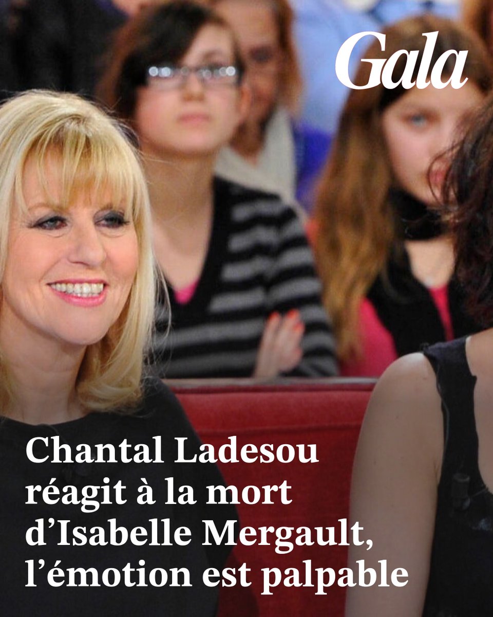 GALAfr's tweet photo. “Je l’ai encore eue la semaine dernière…” : Chantal Ladesou réagit à la mort d’Isabelle Mergault, l’émotion est palpable
➡️ https://t.co/94nASx5GSf https://t.co/D5H4rTnFhL