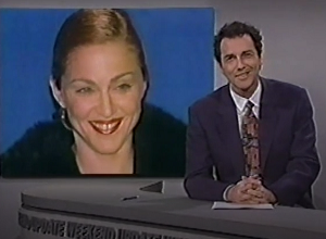 And finally, Weekend Update would like to congratulate Madonna, who gave birth to a beautiful baby girl last Monday.

The baby weighed in at six pounds, nine ounces, making it the fourth largest object ever to pass through Madonna's birth canal.

Congratulations, Madonna!