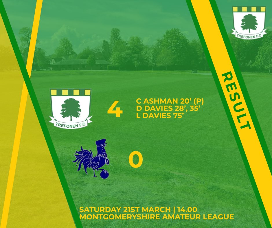 Trefonen FC 💛💚 tweet media