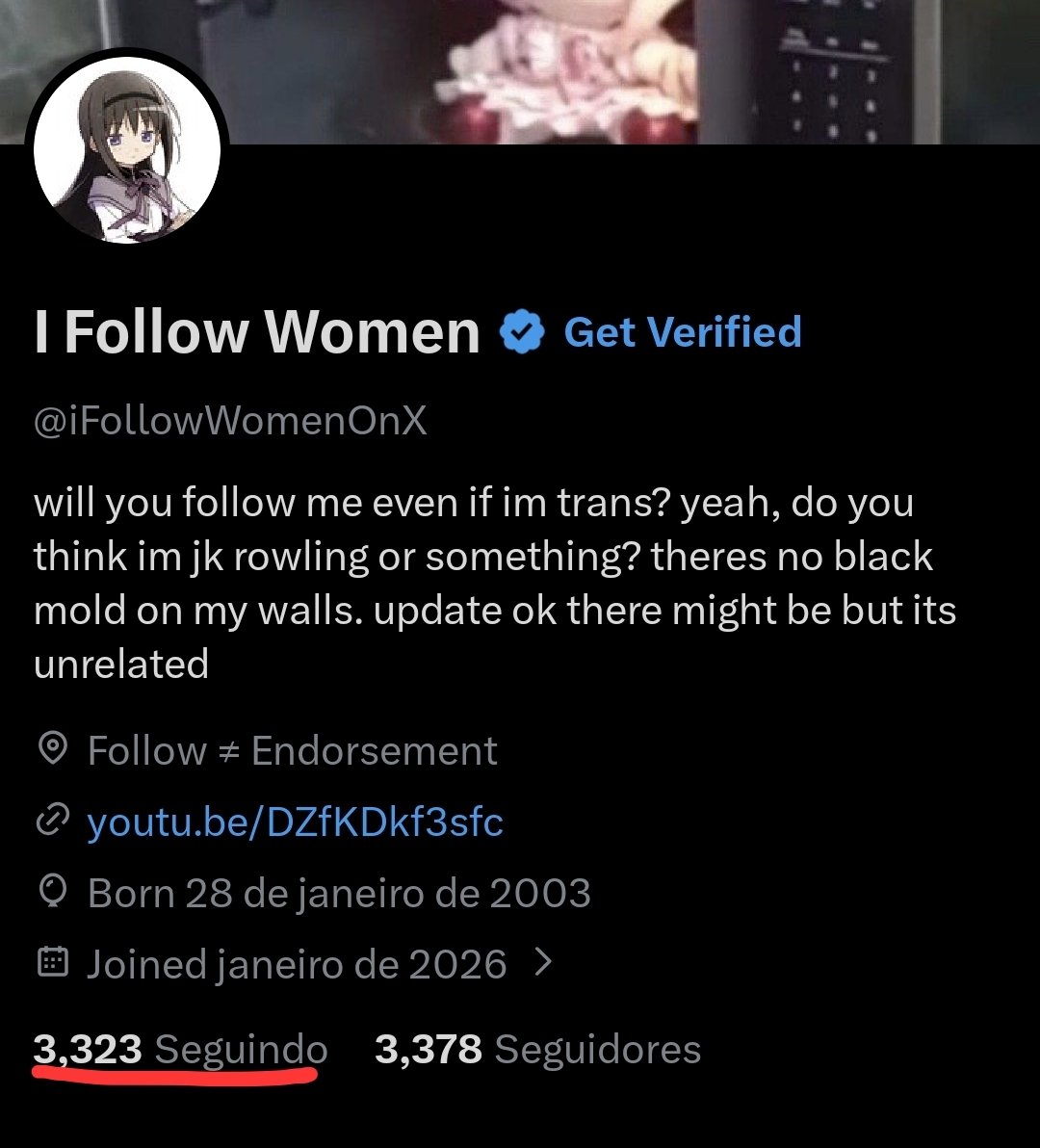 I Follow Women tweet media