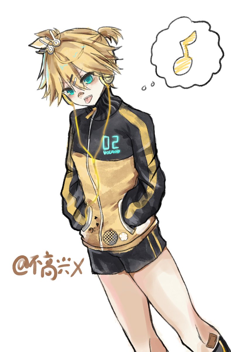 xiaosha84008282's tweet photo. kirakira!#鏡音レン https://t.co/R3119OCATf