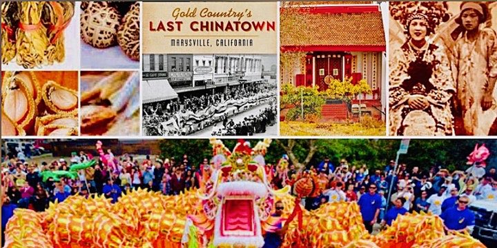 jeanquan's tweet photo. The original #DragonParade in America began in #Marysville 146 years ago. It was once the second largest #Chinatown in America—the hub of #Chinese workers who built the railroads, mountain highways, levees and orchards of Northern California. We’re here today to join the #BokkaiFestival and to honor #ChineseAmerican pioneers.