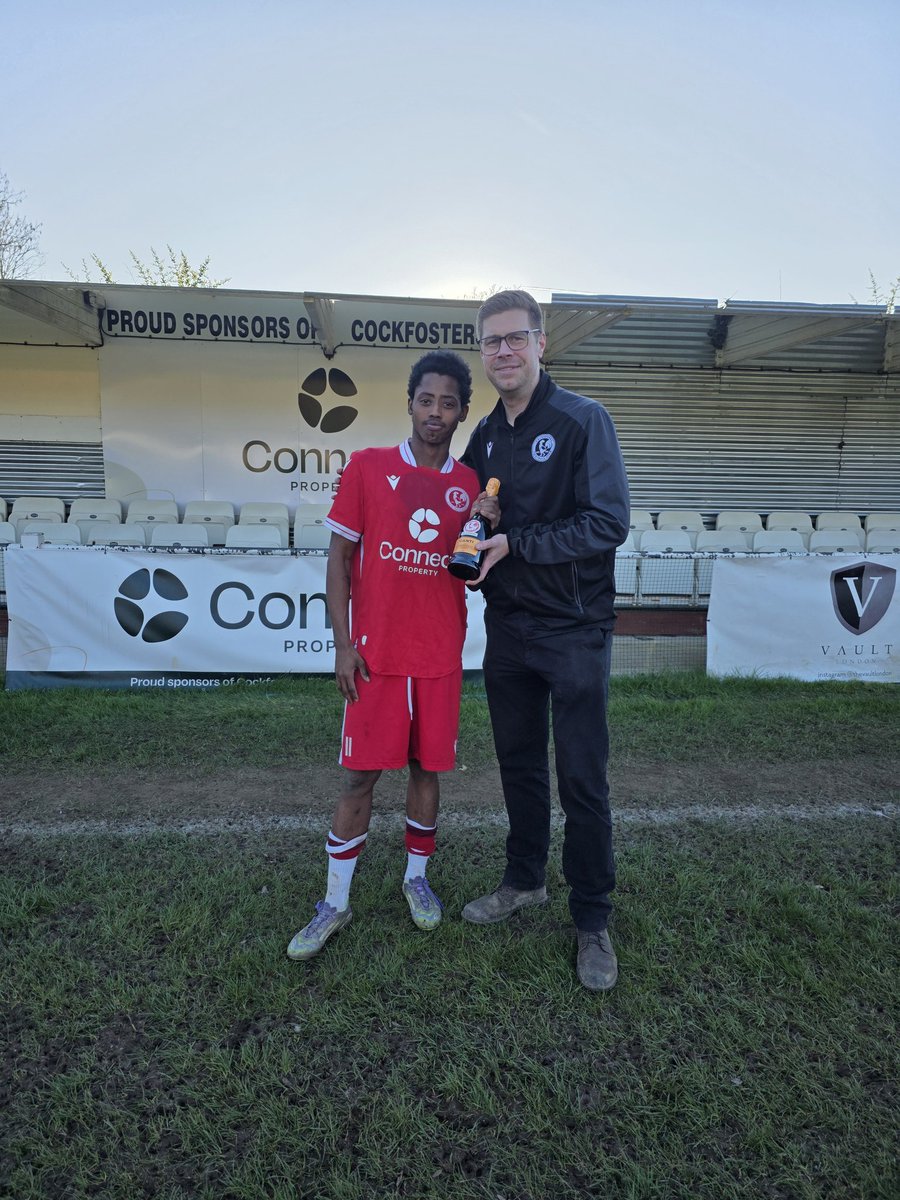 Cockfosters FC tweet media