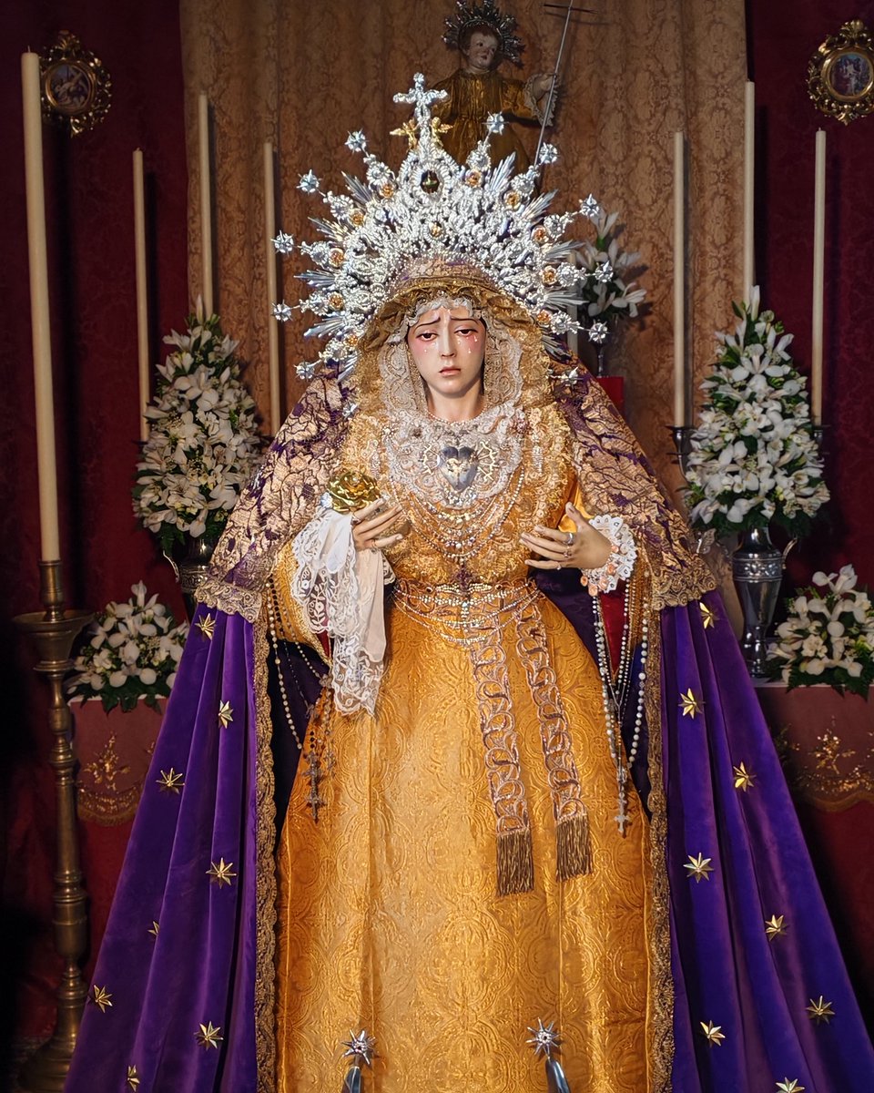 r_sanchezd's tweet photo. Nuestra Señora de la Esperanza vestida para su Solemne Besamanos del Domingo de Pasión.

Parroquia de Ntra. Sra. de la Oliva.

San Fernando, 2026. https://t.co/dmpPdJr9kT