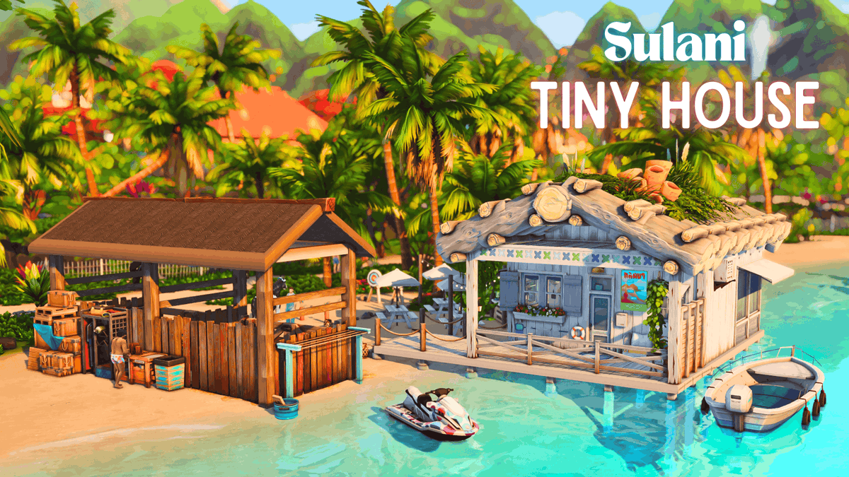 I don't have a lot of free time, so while I'm working on big projects for the channel in the background, it's nice to be able to finish builds for my Tiny Houses series. Today: a fun beach house in Sulani. Enjoy! 🏖️🐎

📺 bit.ly/tinybeachSM
📁 bit.ly/tinybeachDL