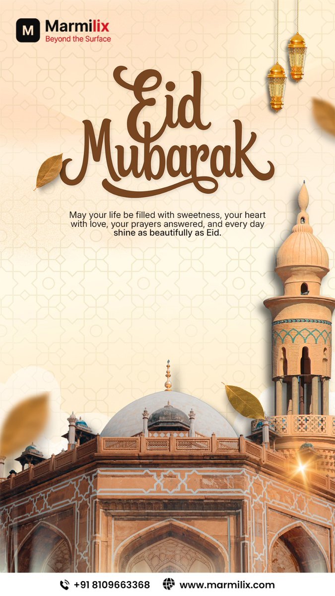 marmilix's tweet photo. Eid Mubarak 🌙

Business grows on trust, consistency, and strong relationships.

At Marmilix, we deliver:
• Consistent quality
• Reliable supply
• Long-term partnerships

Wishing you growth and success ahead 🤝

#EidMubarak #Marmilix #GlobalTrade #Construction https://t.co/zQeg0sXlAU