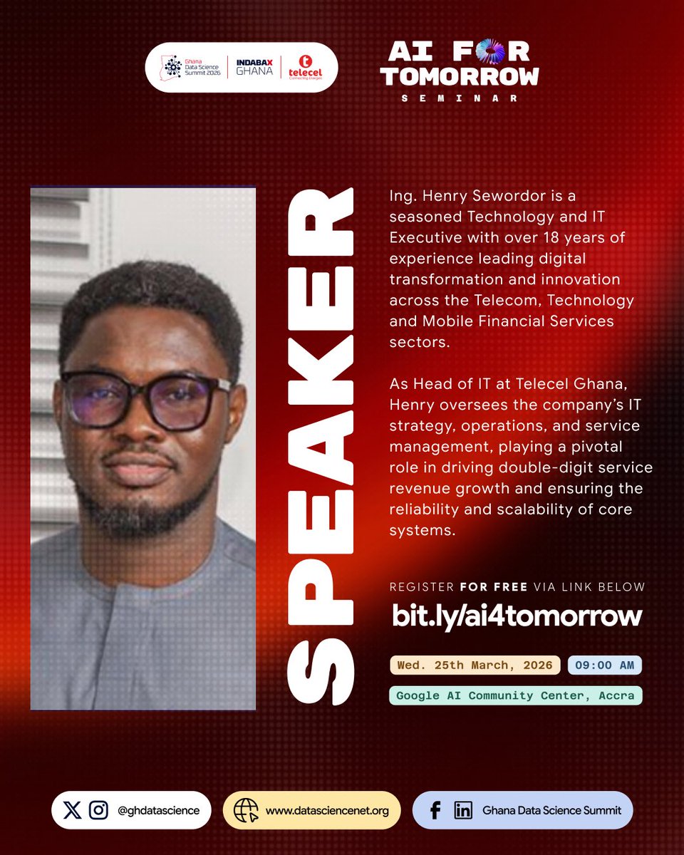 Ghana Data Science Summit (IndabaX Ghana) tweet media