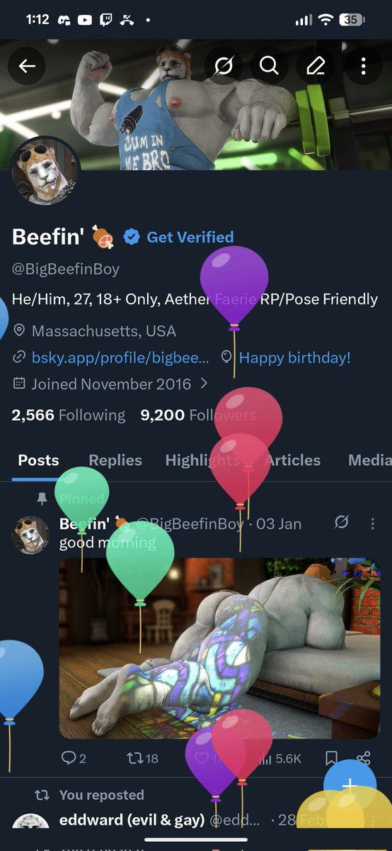 Beefin' 🍖 tweet media