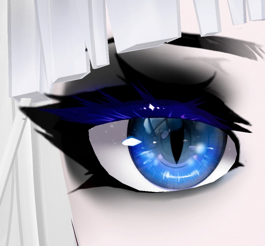 making a post showing off the eyes of all the models ive worked on. the eye is the best part