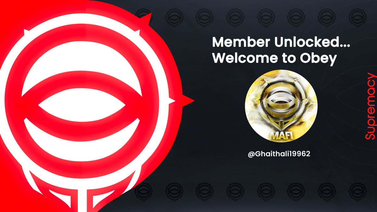 Obey Supremacy tweet media