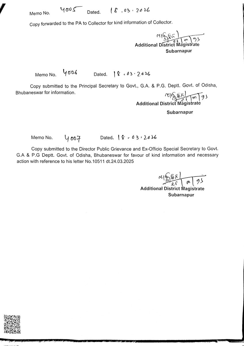 District Magistrate Subarnapur tweet media