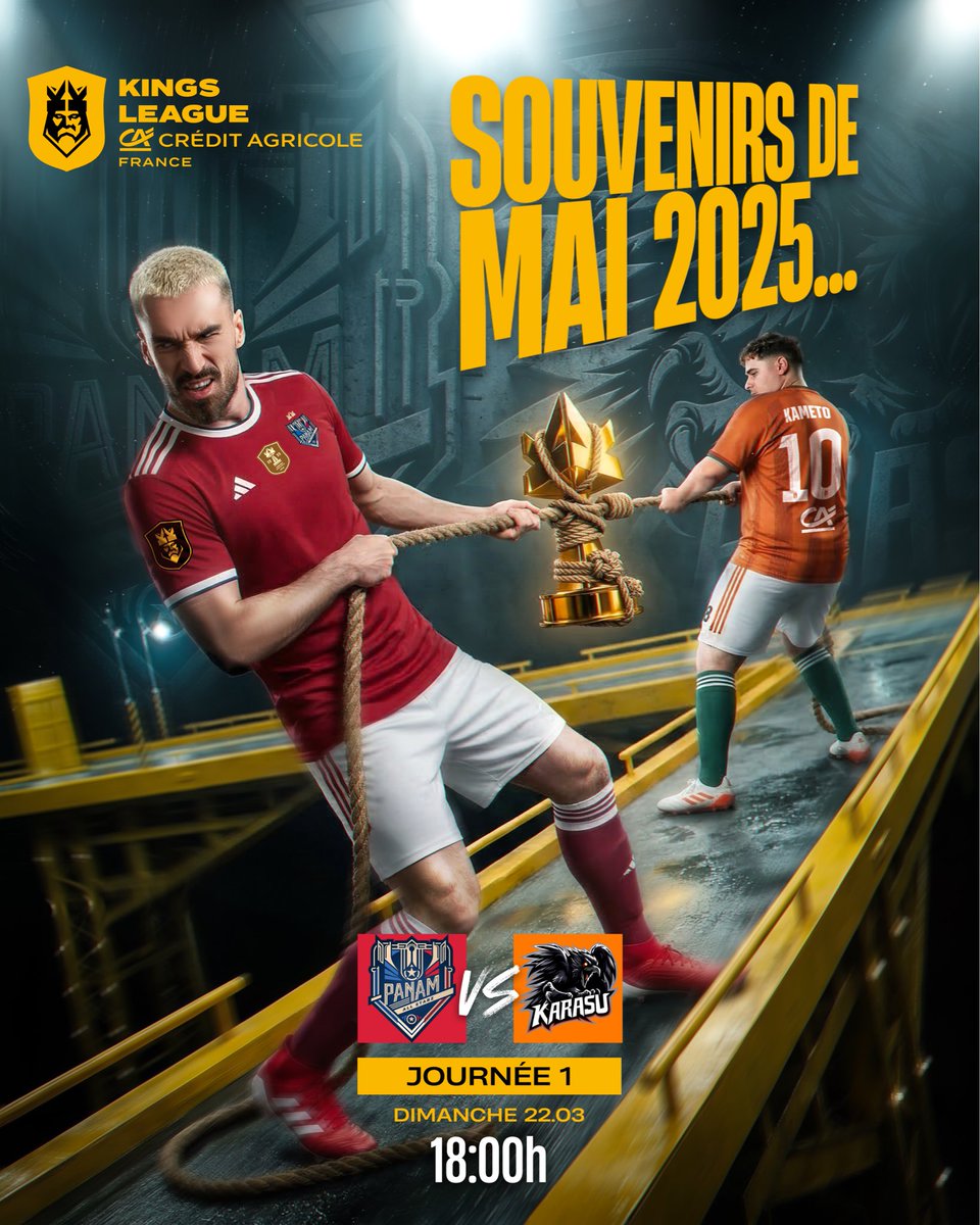 Kings League Crédit Agricole France tweet media