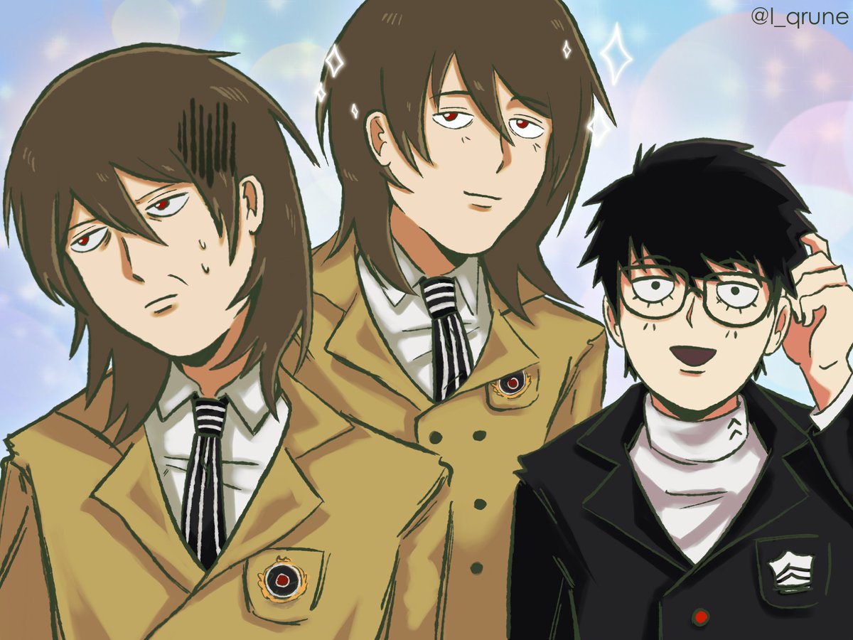 mob psycho and shuake brainworms are strong 
#mp100 #p5