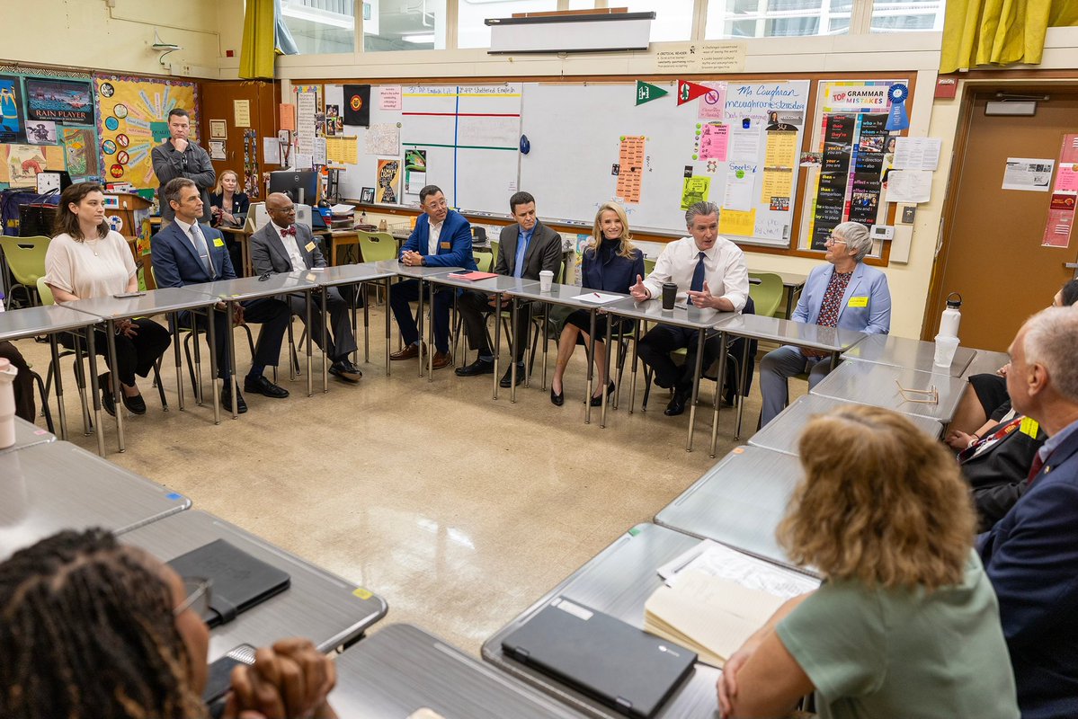 Governor Gavin Newsom tweet media