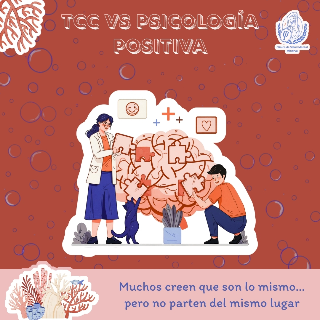 clinica_minerva's tweet photo. 🧠TCC  vs  ✨Psicología Positiva

Ambas buscan bienestar y muchos creen que son lo mismo, pero no parten del mismo lugar.

🧵👉 Entender la diferencia en su enfoque y objetivos cambia cómo vemos la salud mental.

#PsicologíaPositiva #saludmental #psicología #TCC #clínicaminerva https://t.co/pYNWKmROkc