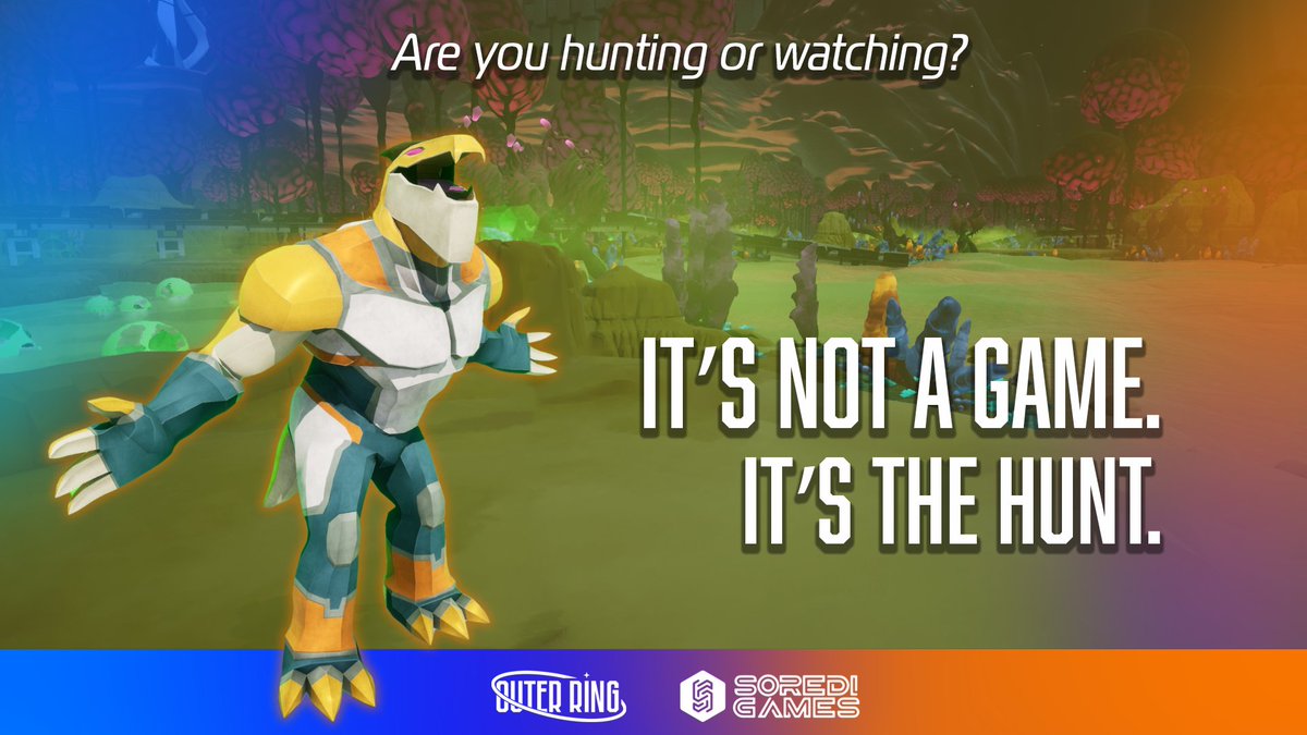 OuterRingMMO's tweet image. Hunting… or just watching?

Hunt Day starts at 20:00 CET.
One word every 5 minutes.

This is not a game.
This is the hunt. ⚔️

#PlayToEarn #P2E #Airdrop
