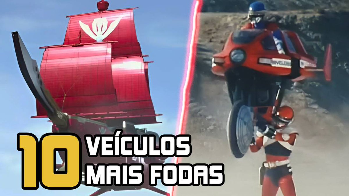 Pois é, preciso terminar de escrever uns roteiros mais trabalhosos, e o que isso significa? Sim, hoje é dia de vídeo de listinha, e aqui irei falar dos veículos de Tokusatsu mais fodas e quem discordar é clubista ashuuash
youtube.com/watch?v=0Q45Az…
