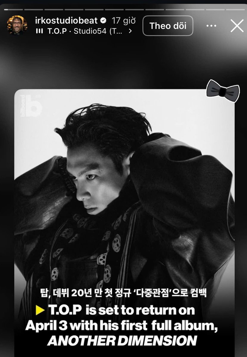 T.O.P CHOI SEUNG HYUN VIETNAM FANPAGE tweet media