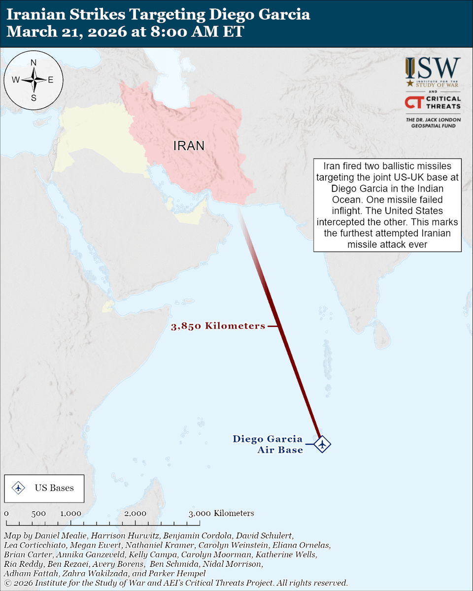 Institute for the Study of War tweet media