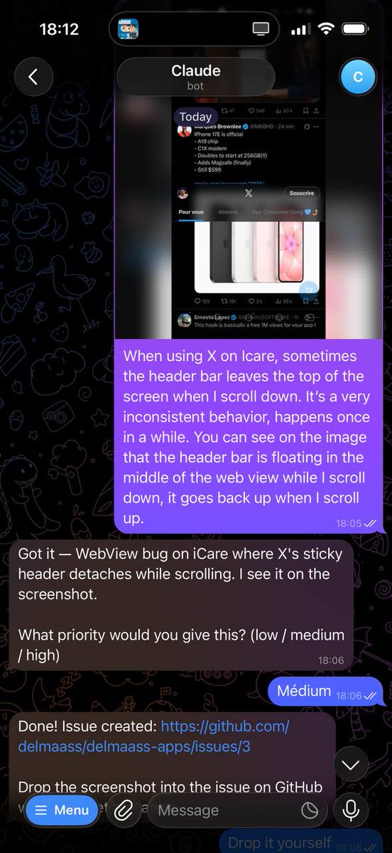 Louis Delmas tweet media