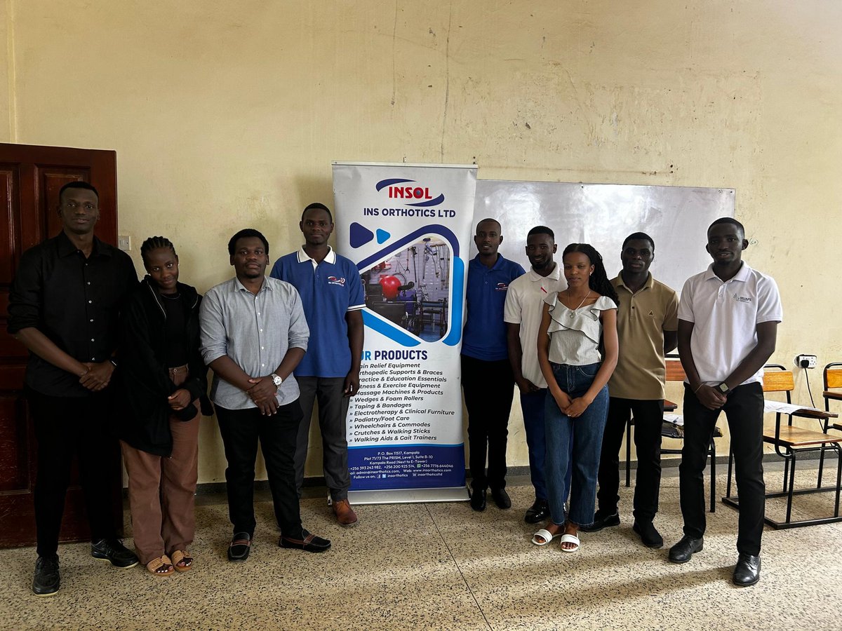 Mbarara University Physiotherapy Students tweet media