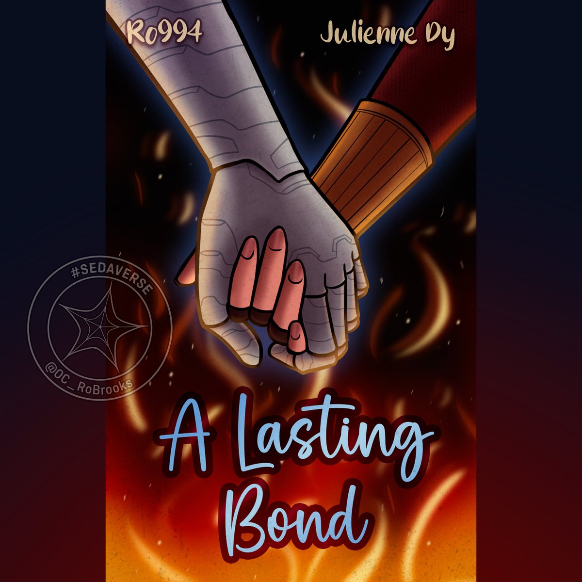 OC_RoBrooks's tweet photo. ❤️‍🔥🕸️ A Lasting Bond 🦾❤️‍🔥
Book 2 of the Sedaverse Saga is here!

At long last, we present the continuation of "A Second Chance"! The illustrations are coming in the next few weeks. (More below ⬇️)

#Sedaverse #ALastingBondFic #ocxcanon #marveloc #buckybarnes #fanfiction https://t.co/KkPsF9FtMm
