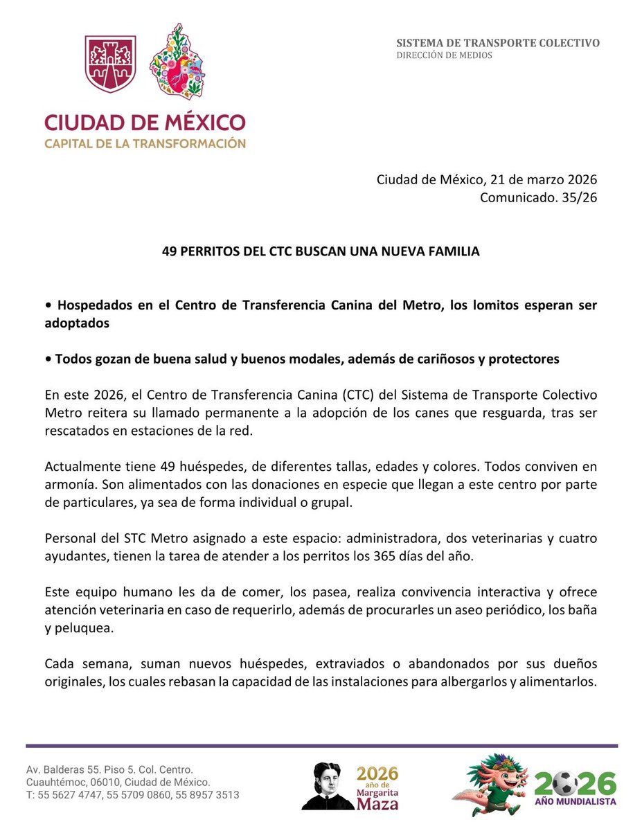 MetroCDMX tweet media