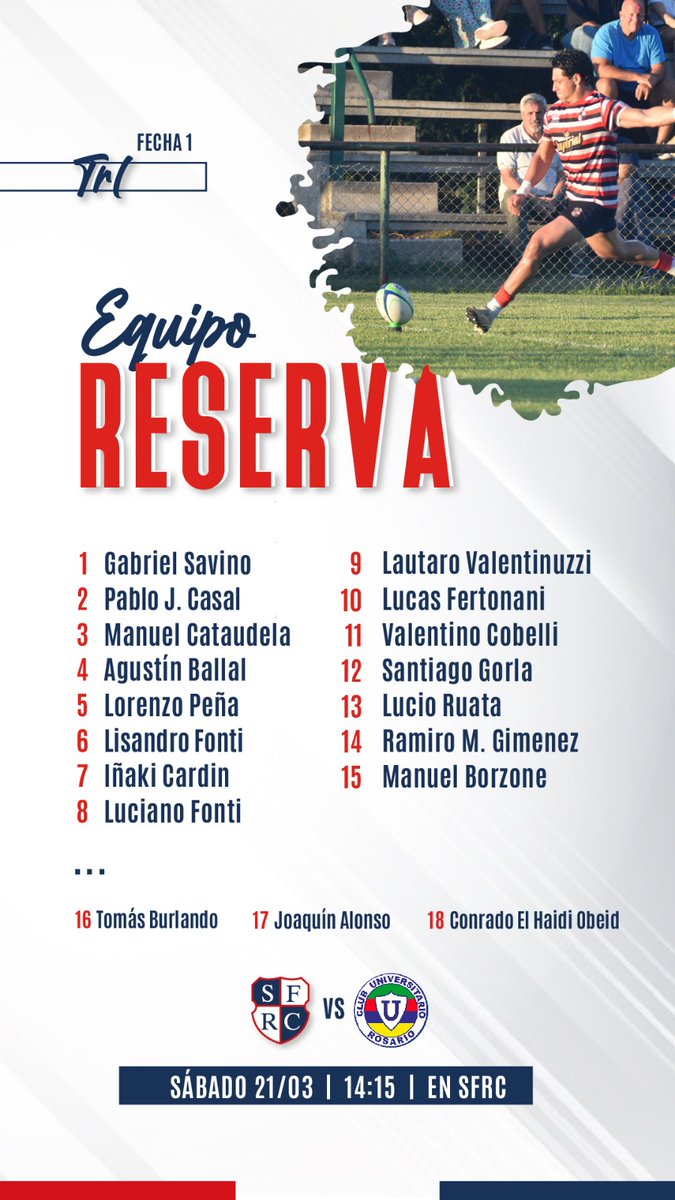santaferugby_'s tweet photo. Arranca el año! Arranca el #Trl2026 recibiendo a los amigos de Universitario de Rosario en su regreso a la primera división. La lluvia no será impedimento para el comienzo de una nueva ilusión. #VamosSanta #sdmv https://t.co/dezLunfNrk