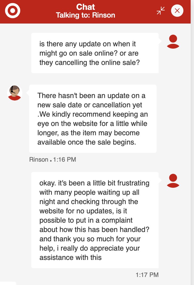 jungkiddinghoon's tweet photo. checked in with @Target again just now on est time, Rinson was also nice, give him a raise. Still no updates on the #BTS lightstick situation #BTS_ARİRANG #btslightstick #armybomb #target https://t.co/4iL9XQDBBr