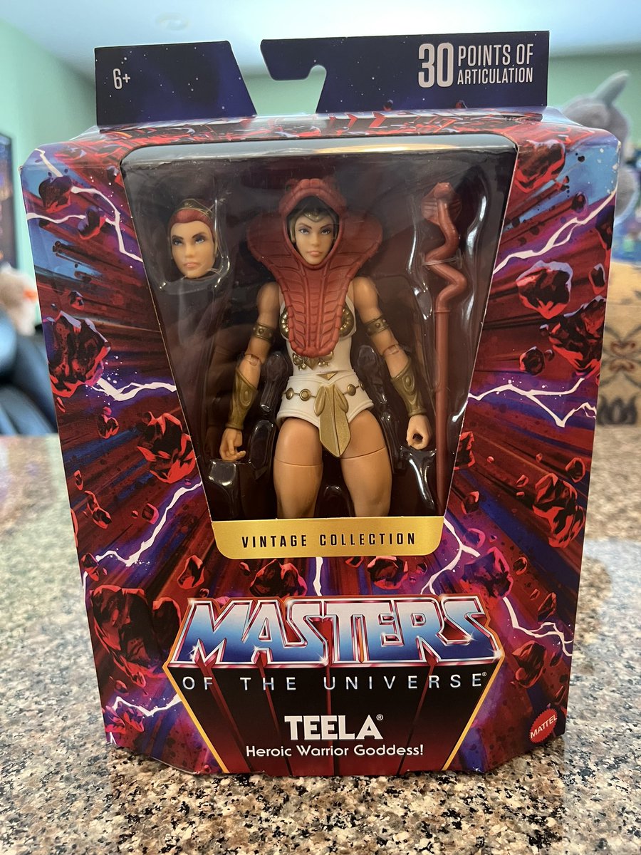 Toyhuntersholl2's tweet photo. Vintage Teela actually arrived from Walmart!
Nice surprise with her popping up this week.
#motu #vintage #masterverse #masterversevintagecollection
#teela https://t.co/toLW2SFK7z