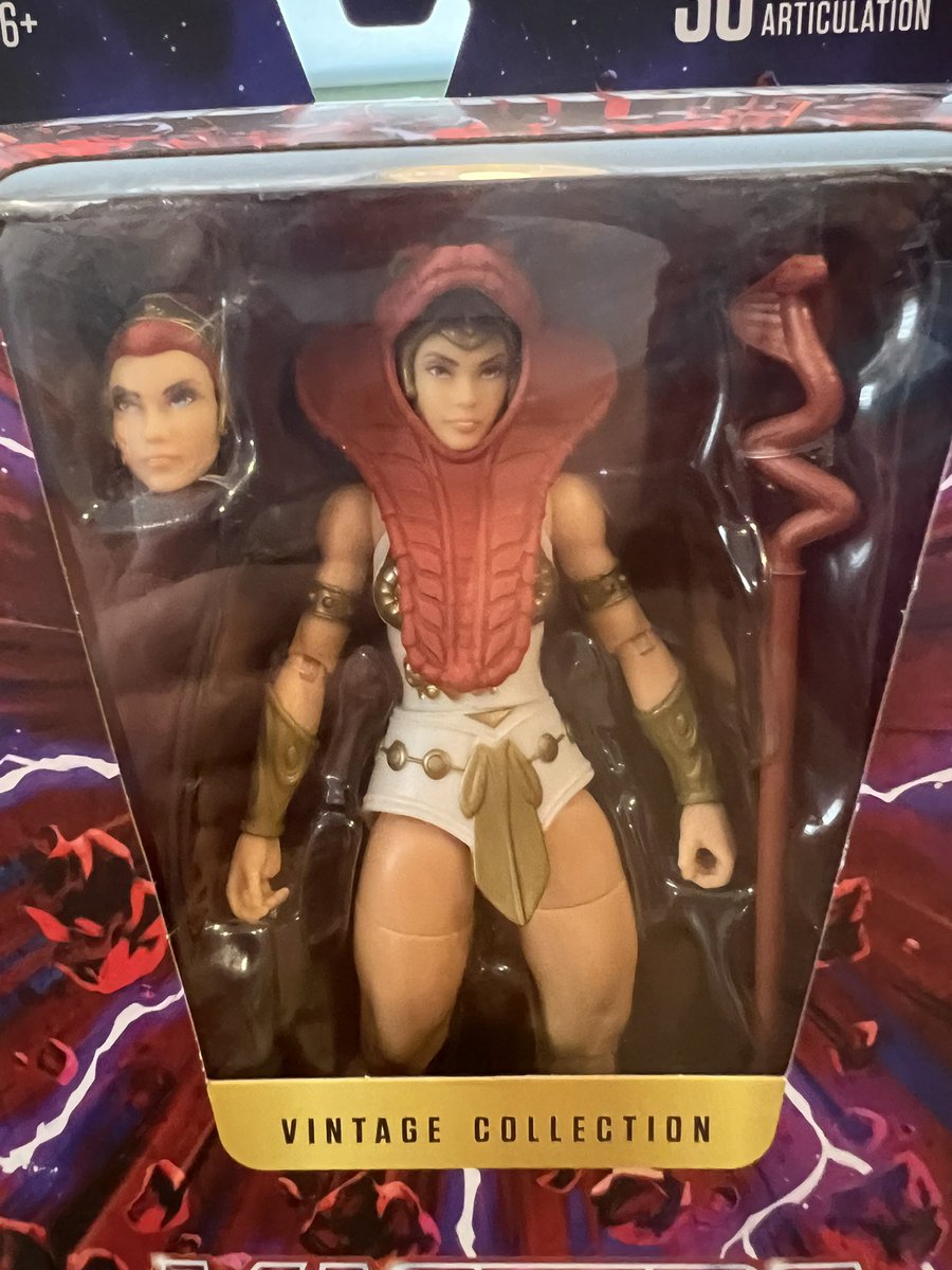 Toyhuntersholl2's tweet photo. Vintage Teela actually arrived from Walmart!
Nice surprise with her popping up this week.
#motu #vintage #masterverse #masterversevintagecollection
#teela https://t.co/toLW2SFK7z