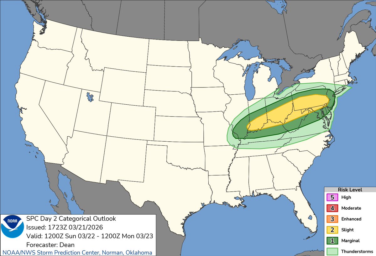 NWS Storm Prediction Center tweet media