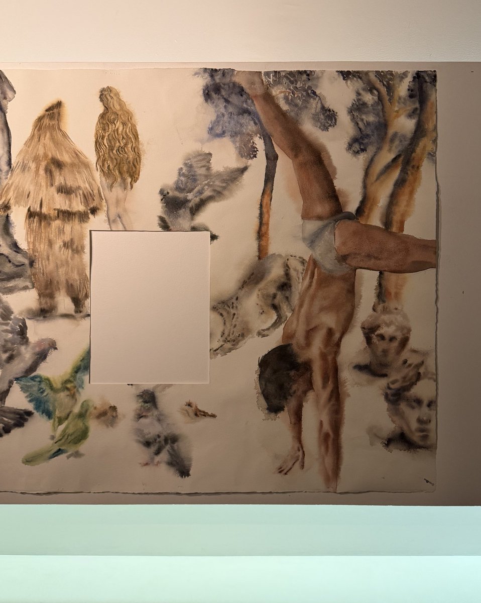 cosmicagaleria's tweet photo. “Una línea está separando el mundo en dos.” 

By Alberto Muñoz. 

Now on view at 7 Islas Hotel in Madrid. https://t.co/35IrHXiVre