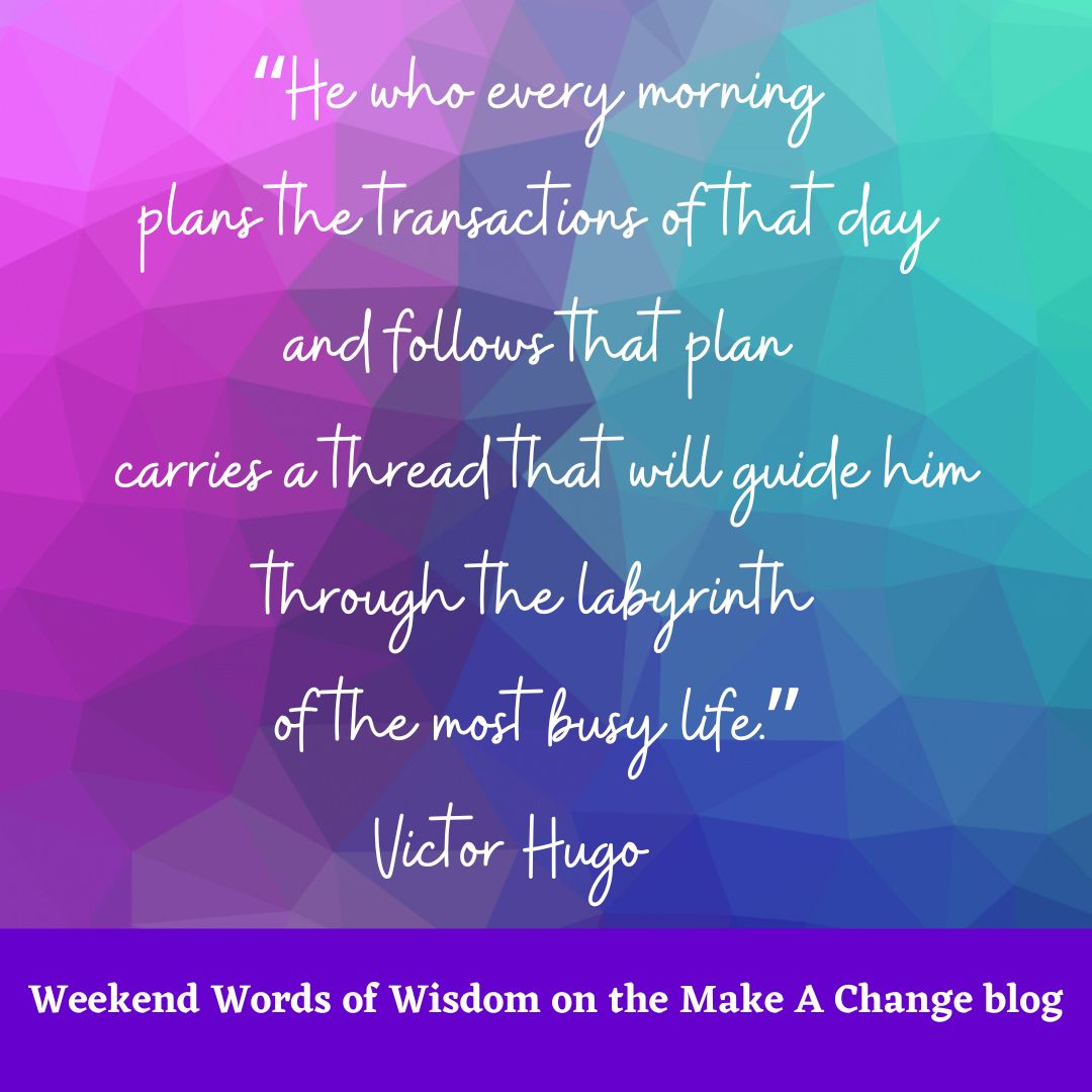NChristie_OH's tweet image. Weekend Words of Wisdom for 3.21.26 from Victor Hugo on the Make A Change blog. buff.ly/8OqZhEC  #jumpstartday #procrastination #makeachange