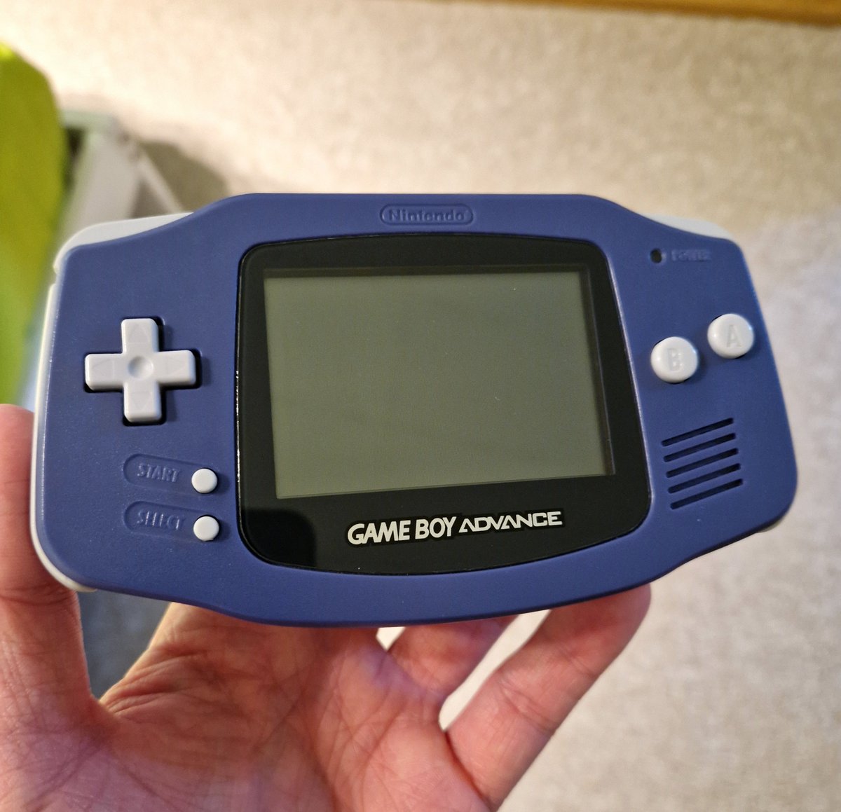 Game Boy Advance.

One of Nintendos best looking handhelds.
Only played a few games on it.

#Nintendo #GameBoyAdvance