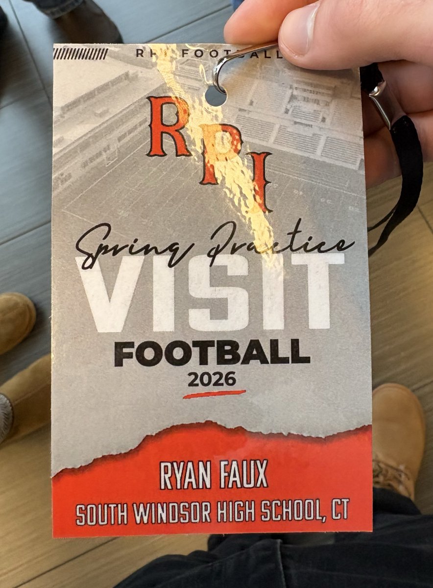 Ryanfaux_21's tweet photo. Had a great day today visiting @RPIFootball. Thank you @CoachRI for inviting me! https://t.co/oMFPfv7ELH