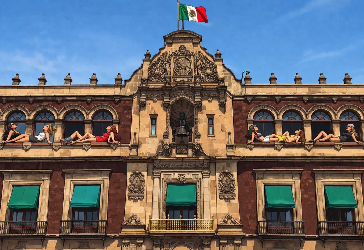 ArturoVill7's tweet photo. Así el Palacio Nacional en época de la 4T. 🤣 https://t.co/ASewVpk58g