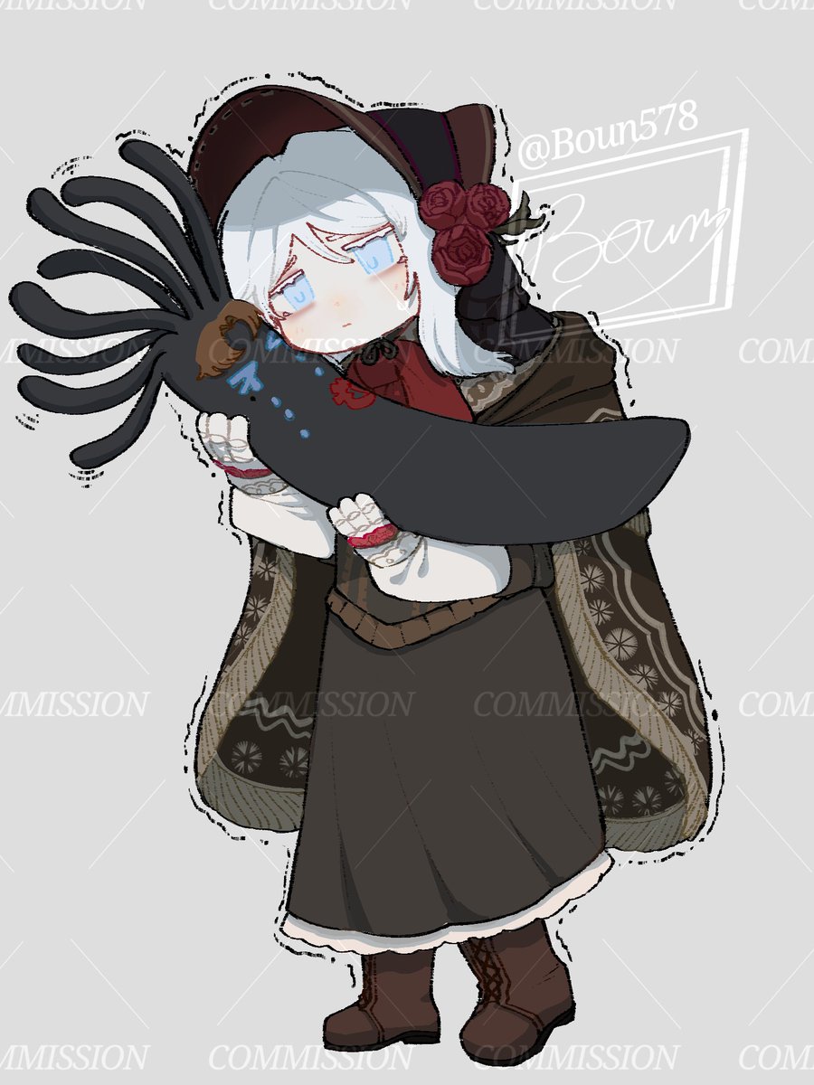 Boun 578 (Chibi commission 2/3) tweet media