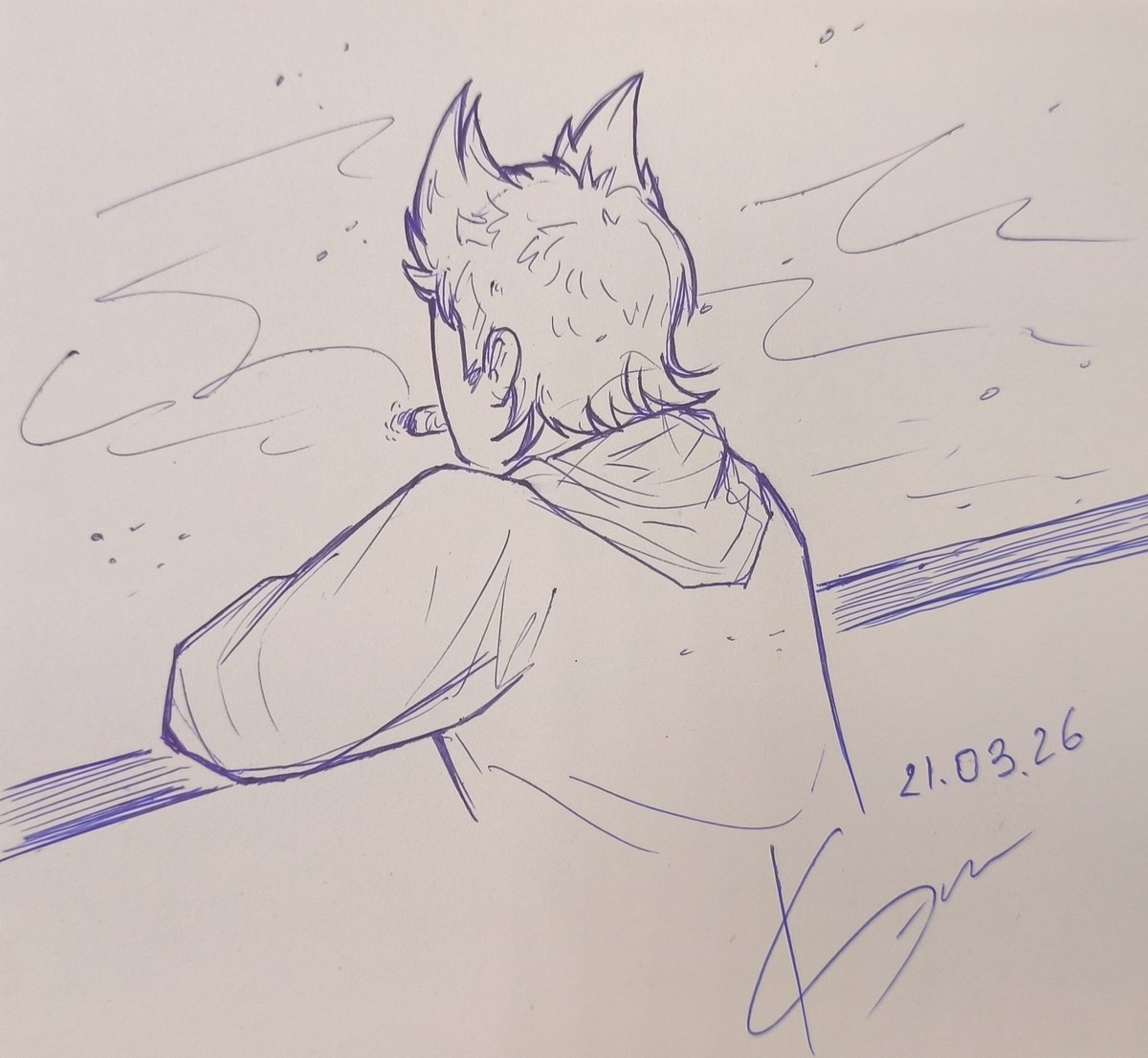 Cam3866's tweet photo. Lazy drawings. I hate my job. That's all.  Bye. (I'm going to be fired soon, yaaay)

#eddsworld https://t.co/O61CjD1oTb