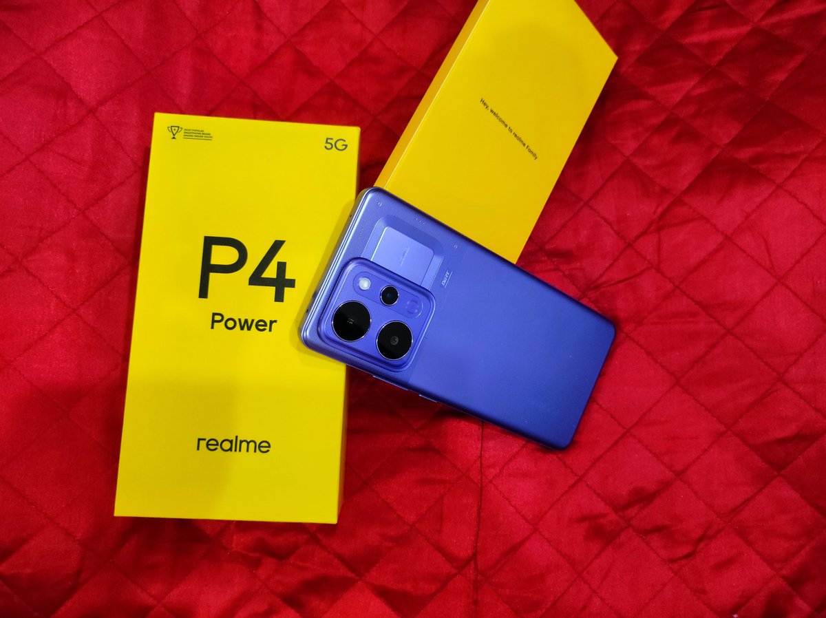 NexaVerve's tweet photo. Finally received the #realmeP4Power and I’m already loving it! 😍✨

Huge thanks to @ManojSaru sir for this amazing gift. 🙏💙

#TechnologyGyan https://t.co/Io7jhilGuv