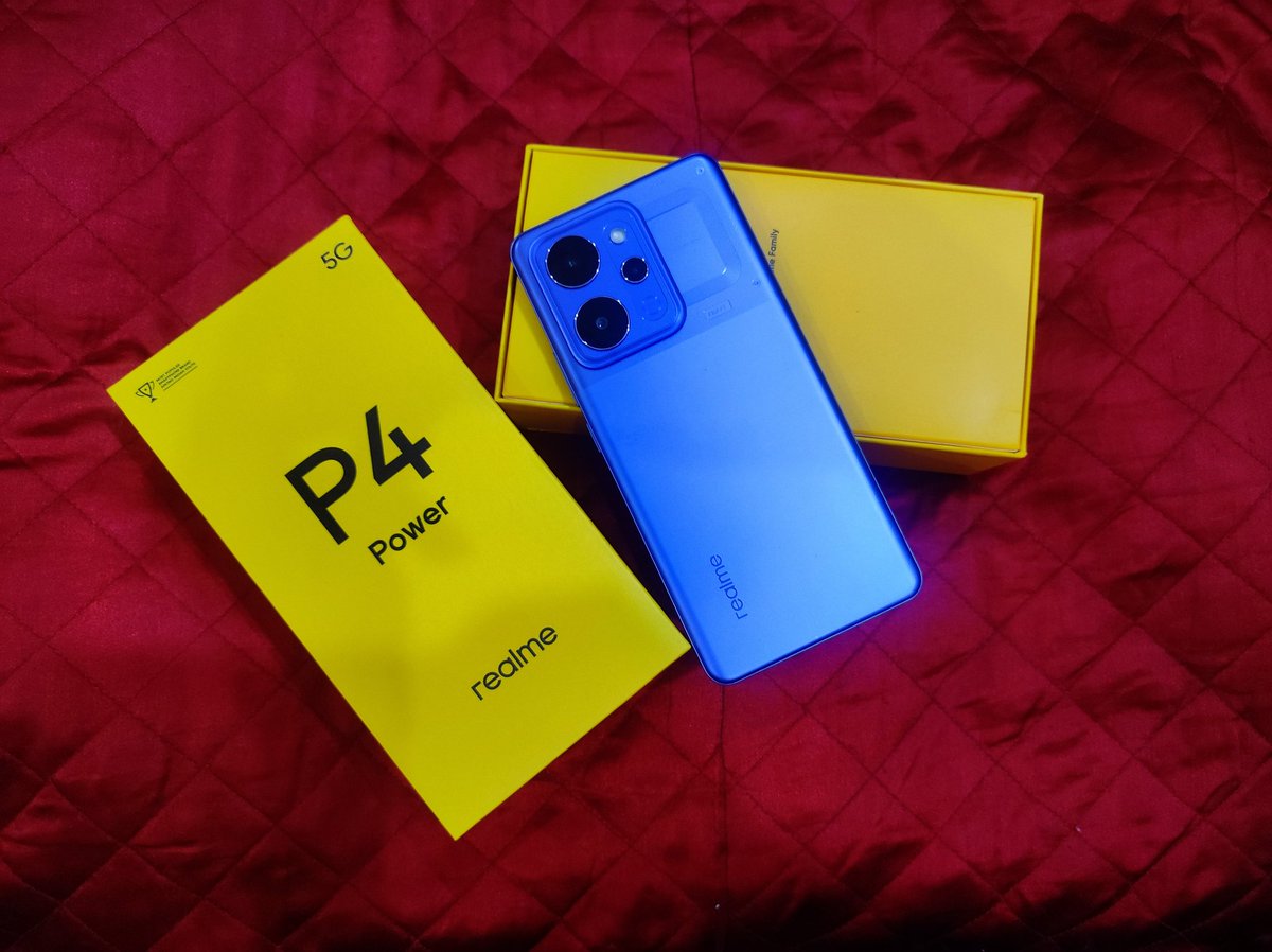 NexaVerve's tweet photo. Finally received the #realmeP4Power and I’m already loving it! 😍✨

Huge thanks to @ManojSaru sir for this amazing gift. 🙏💙

#TechnologyGyan https://t.co/Io7jhilGuv