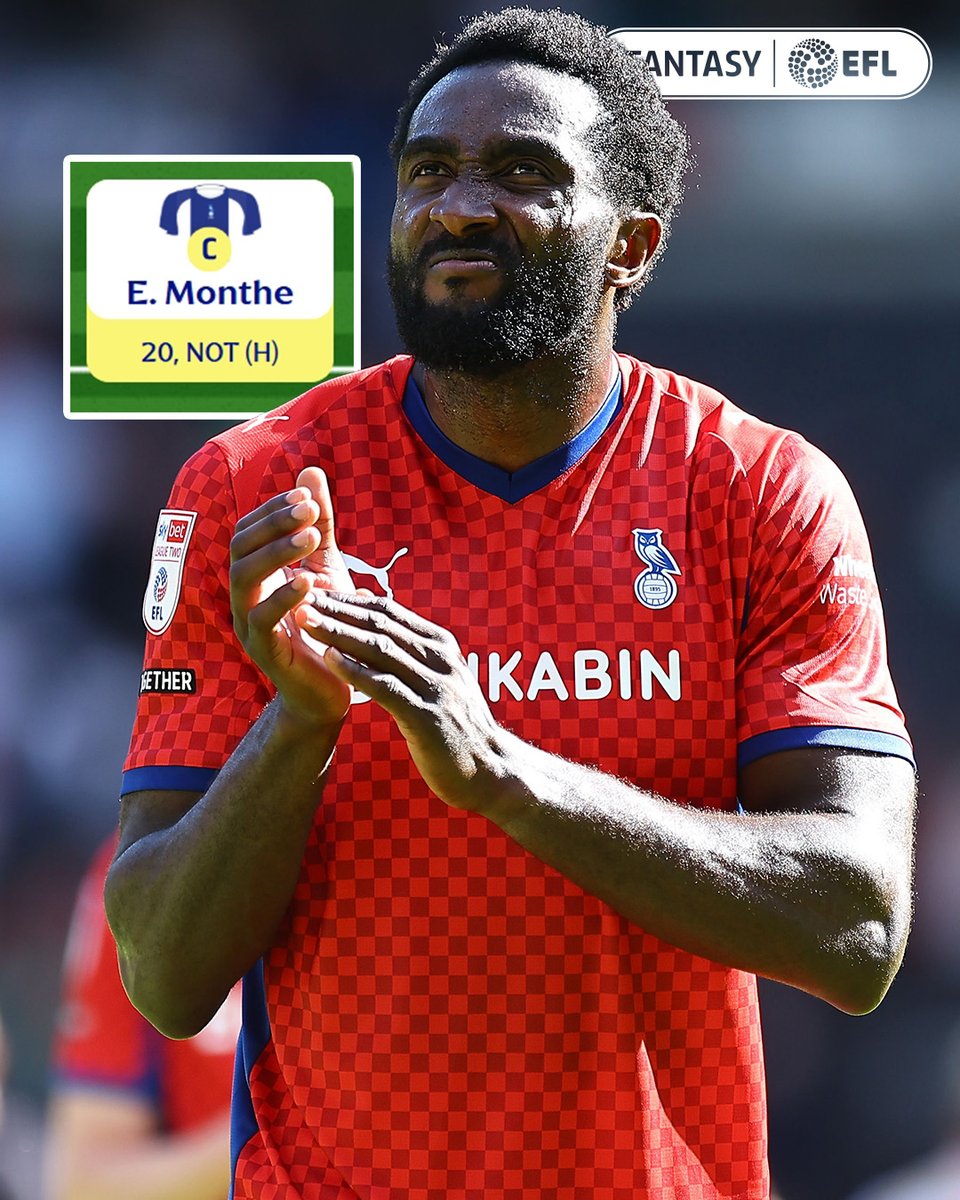 An Emmanuel Monthe masterclass as the most selected defender of Gameweek 34 👏

🅰️ Assist 
⛔️ Clean sheet
❌ 7 Clearances
📊 10 Pts

#FantasyEFL | <a href="/OfficialOAFC/">Oldham Athletic</a>